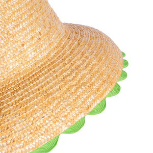 Wavy Hat in Peridot