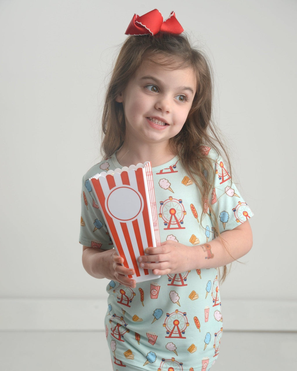 Carnival Bamboo Pajama Set, Bamboo Pajamas for Kids, Two Piece Pajamas