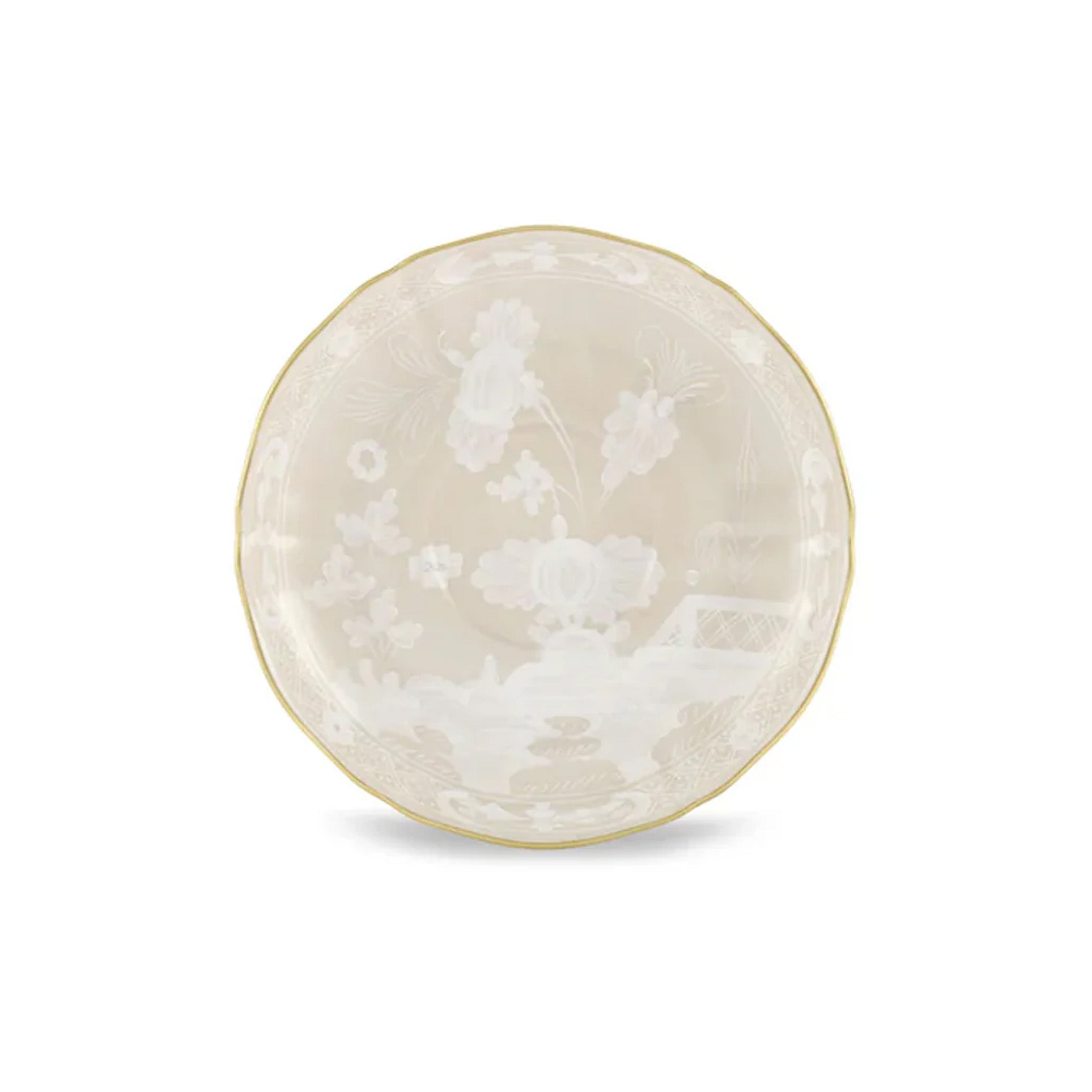 Oriente Italiano Antico Doccia Tea Saucer in Meringa