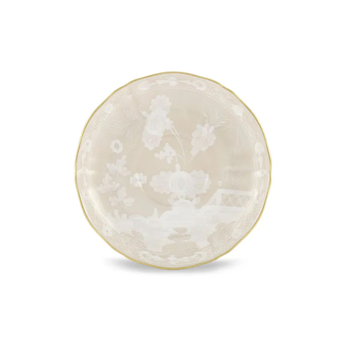 Oriente Italiano Antico Doccia Tea Saucer in Meringa