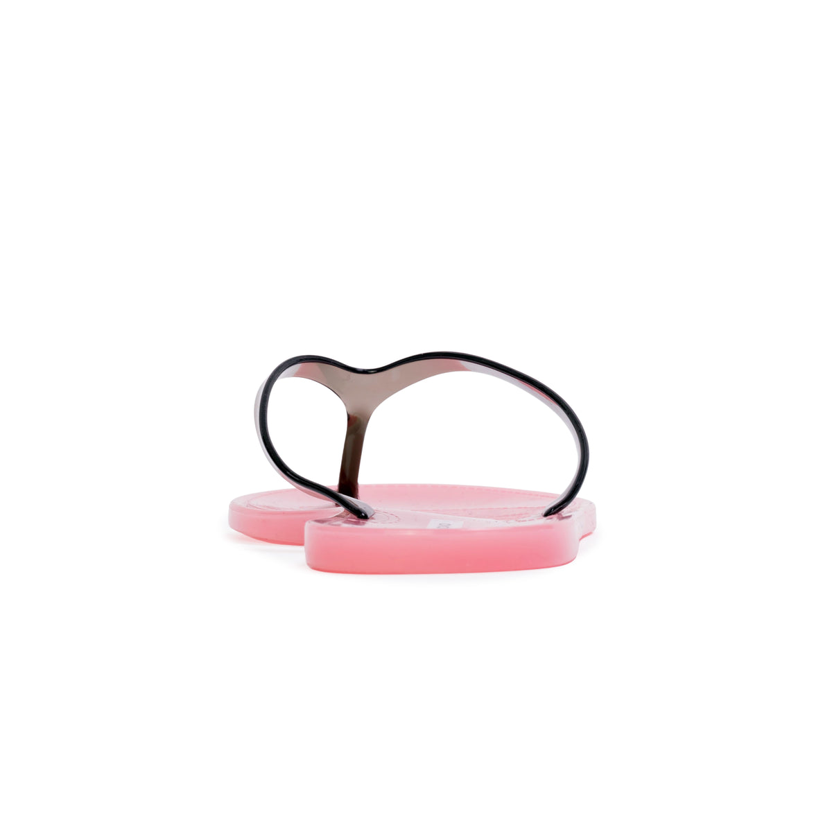 Crystal Sandal in Bubblegum/Black PVC