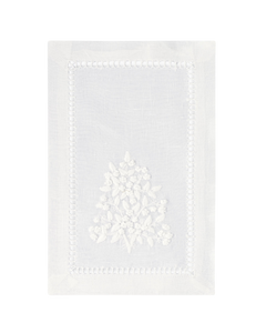 Jardin Classic Linen Cocktail Napkin in Six Colors