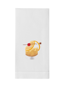 Old Fashioned Cocktail Hand Towel