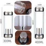 Gourde en verre avec infuseur Inox
