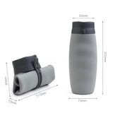 Gourde pliable en silicone