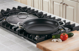 12" Everyday Pan with Medium Dome Cover in Black