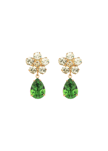 Janna Earrings in Fern