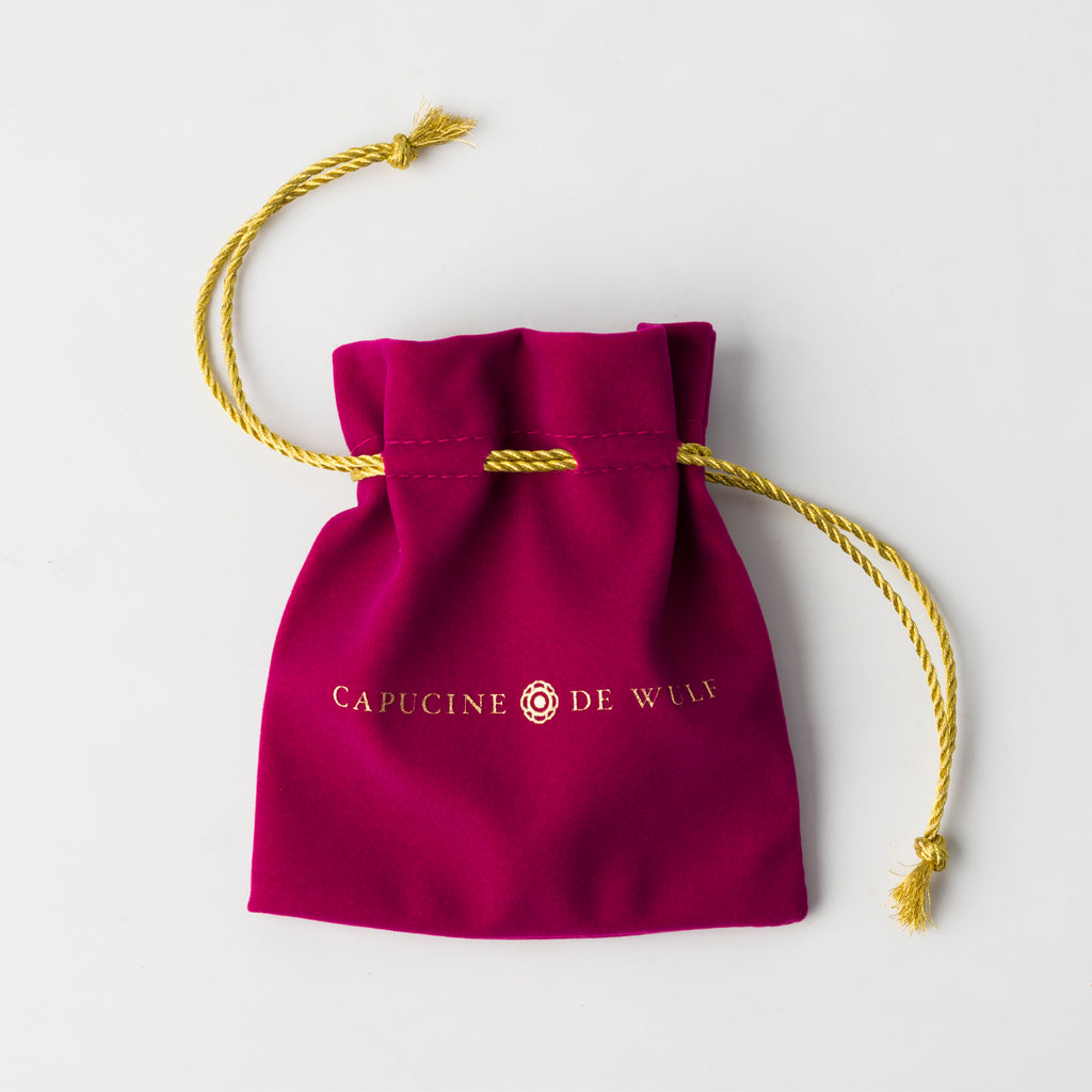 Meadow Berry Drop Earrings in Gold