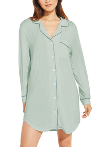 Gisele Sleepshirt in Surf Spray/Agave
