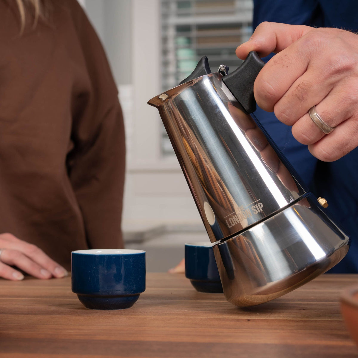 Stainless Steel Espresso Maker 3-Cup
