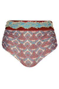 Olinda Bottom in Sky Blue Ornaments & Ivory