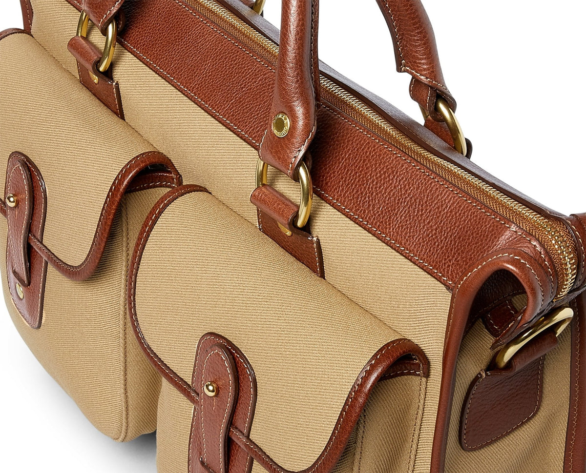 Examiner No. 5 | Khaki Twill - Vintage Chestnut - Ghurka