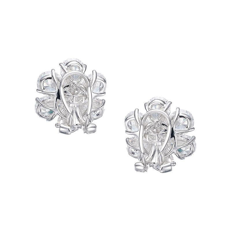 Diamond Marguerite Daisy Earrings