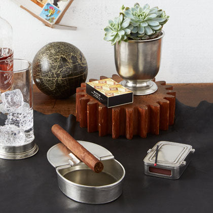 Lidded Match Box with Striker and Matches