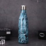 Gourde inox motif océan