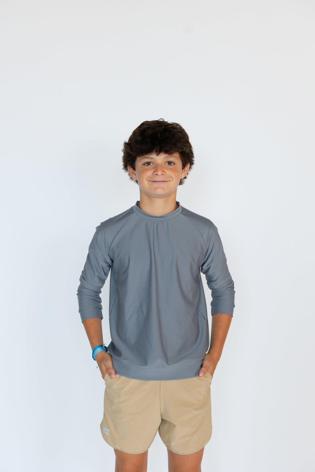 Pullover in Gray