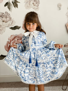 Jaylin Linen Dress - Petite Maison Kids