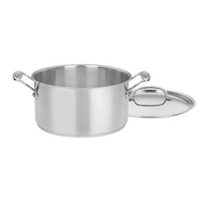 Chef's Classic® Stainless 6 Quart Stockpot with Cover in Stainless Steel