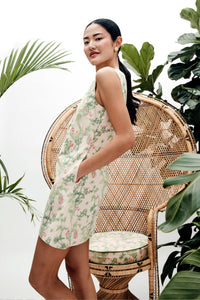 MAE x Scalamandré Laurel Dress in Jardin De Chine