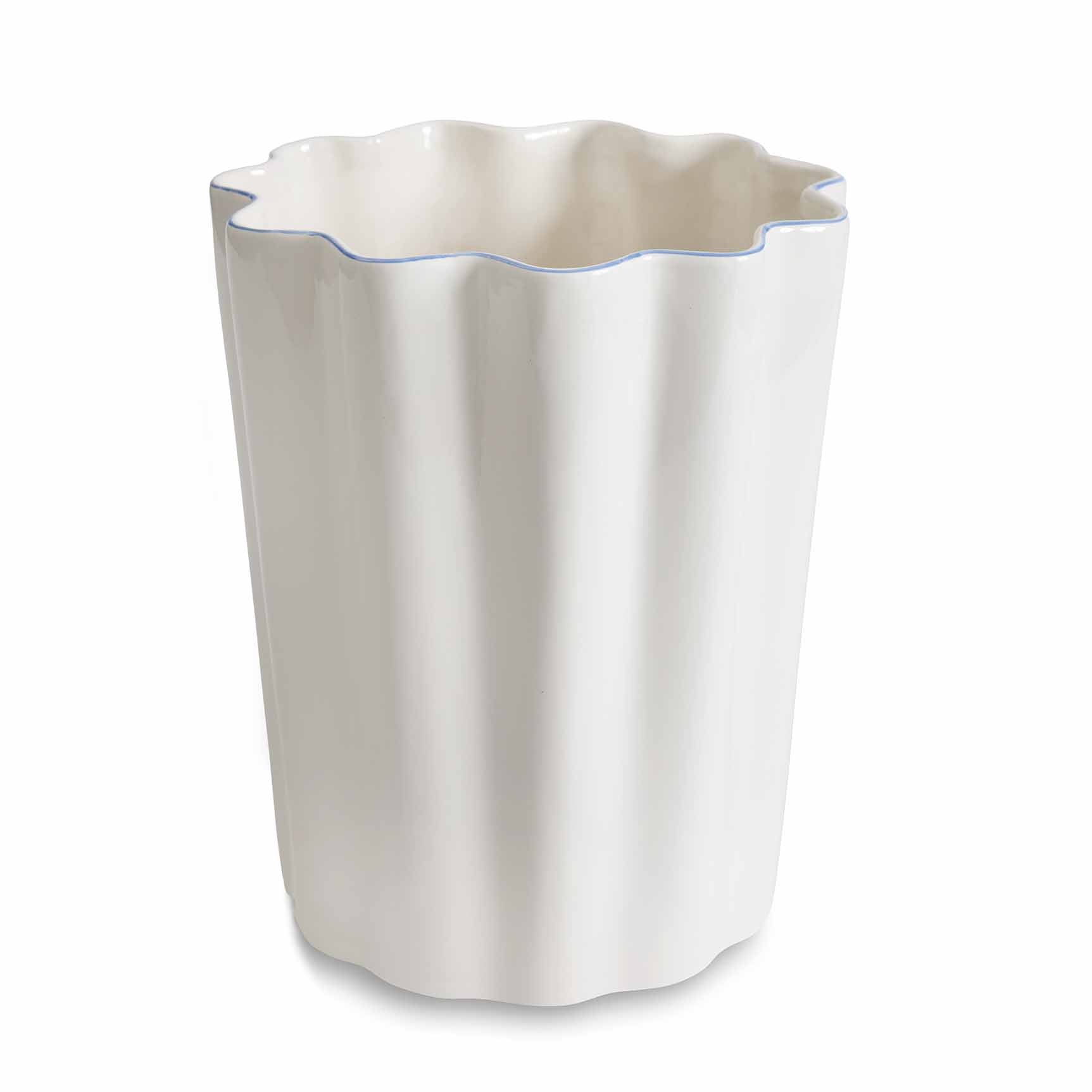 Le Marais Waste Basket in Cornflower Blue