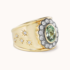 Lexi Cigar Band Mint Tourmaline