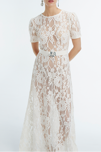 Maxine Maxi Dress in White