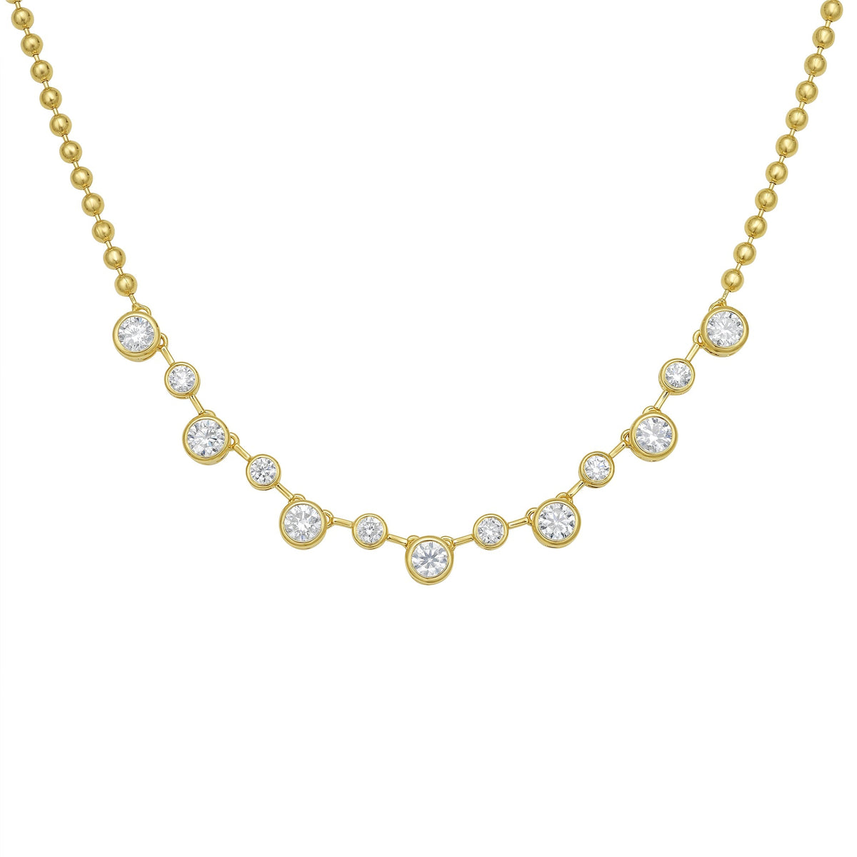 Mia Diamond Necklace - Jewelry - RUCHI New York