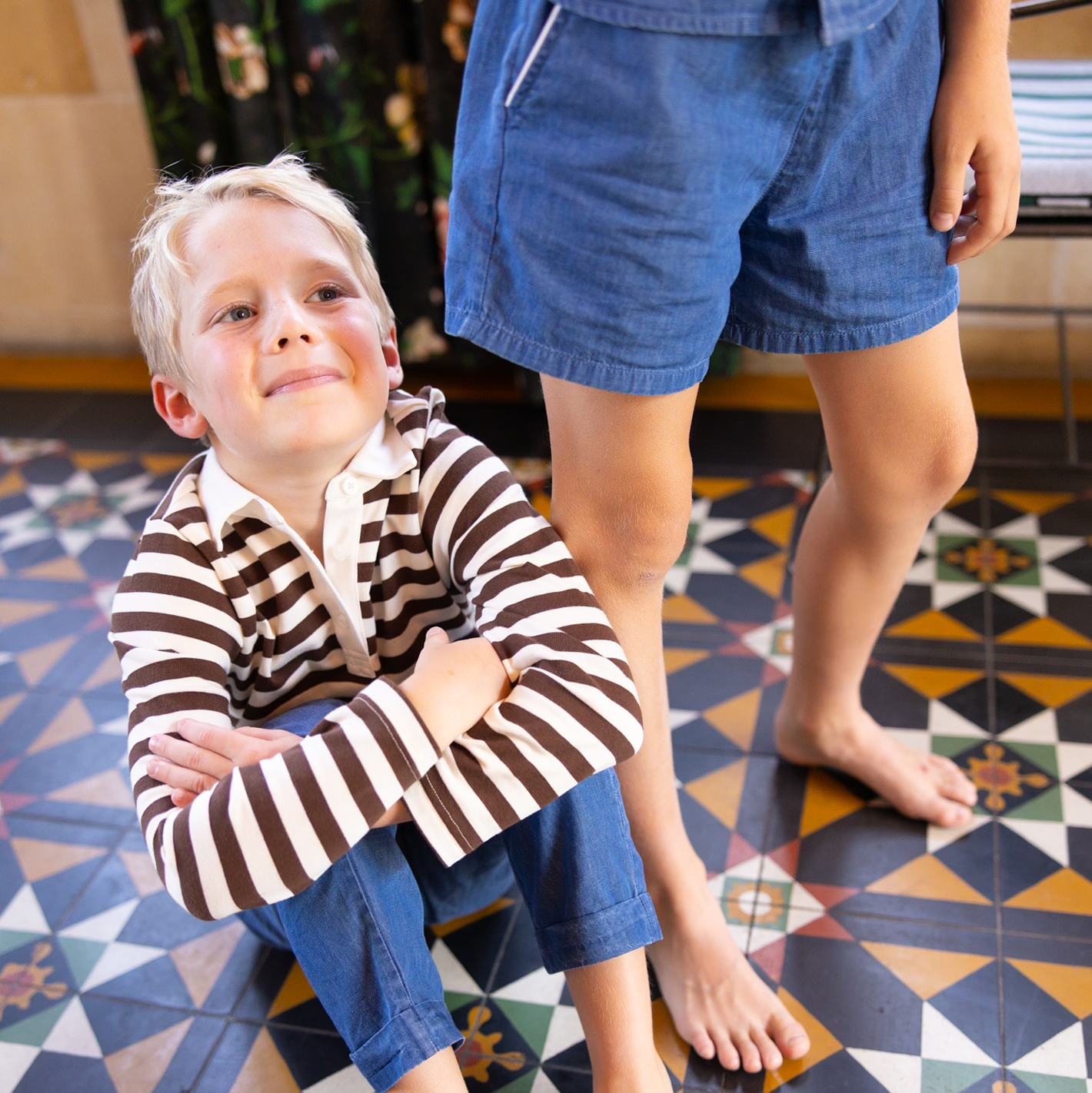 Boys’ Chambray Short