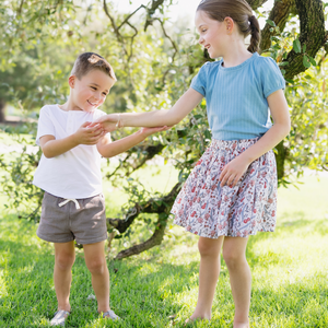 Boys’ Cocoa Gingham Ultra-Soft Twill Shorts