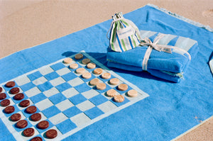 The Bali Beach Board - Chess + Checkers