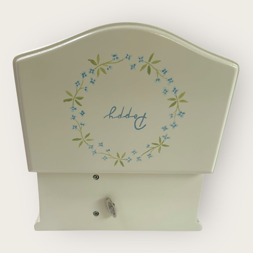 Musical Ballerina Box - Blue Garland - Nells Archdale