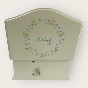 Musical Ballerina Box - Blue Garland - Nells Archdale