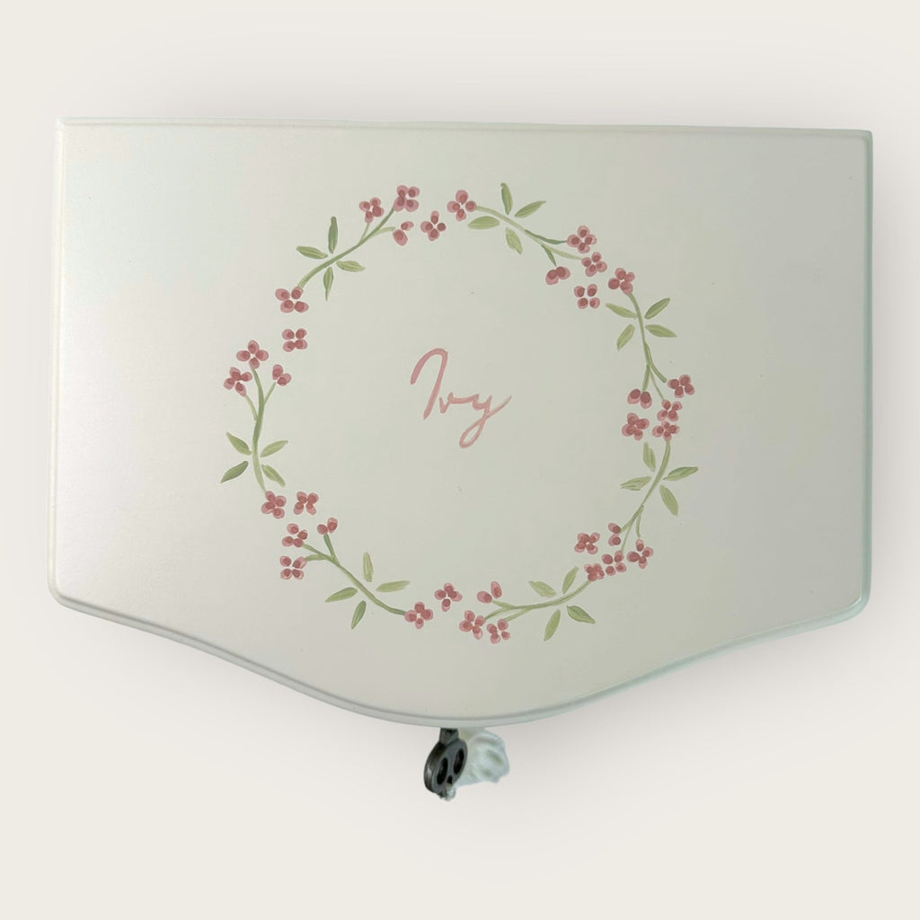 Musical Ballerina Box - Pink Garland - Nells Archdale