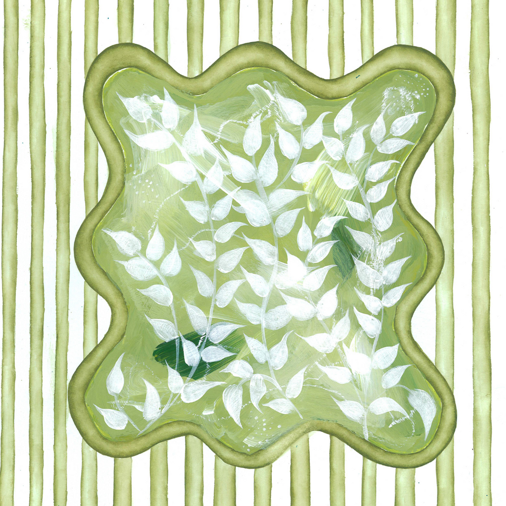 En Vert Botanical Prints, Set of 6