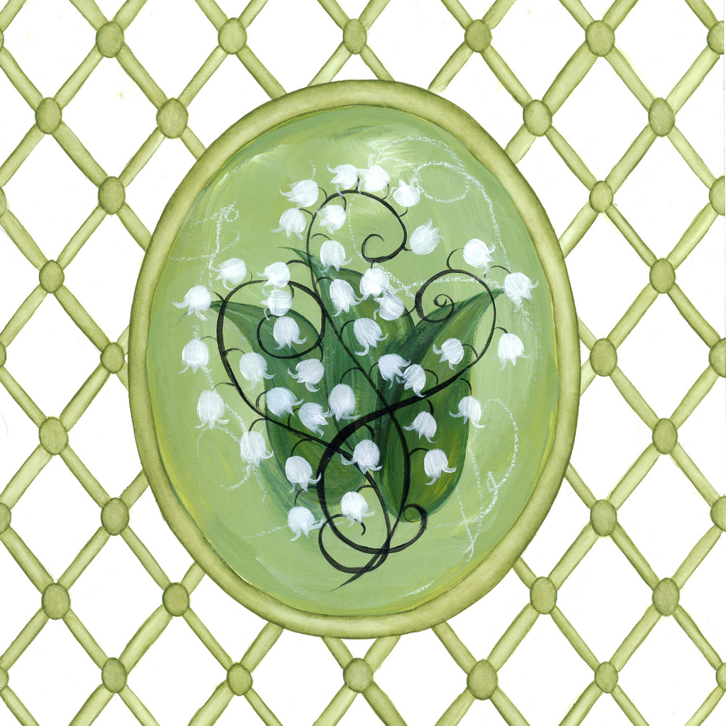 En Vert Botanical Prints, Set of 6