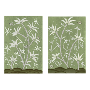 Chinoiserie Panel Print Pair | Bamboo En Fleur