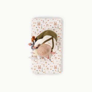 Paris@overhead of baby on the paris padded micro+
