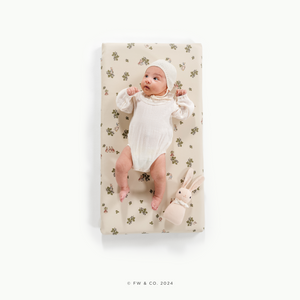 Peter Rabbitª (on sale)@overhead of baby on padded micro+ mat