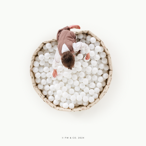 Peter Rabbitª@overhead image of ball pit
