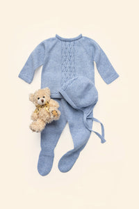 Sasha Baby Set in Bluebell