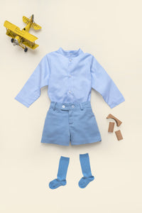 Lawrence Shirt in Seaside Stripe