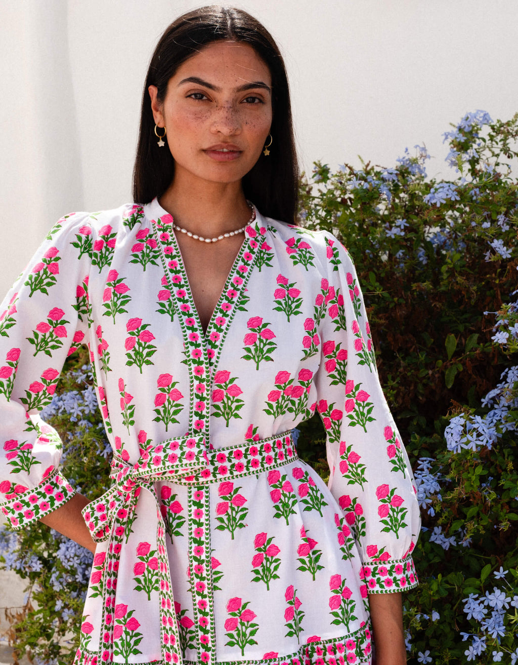 Pink City Prints Neon Buta Billie Mini