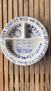 Children’s Divided Plate in Ship