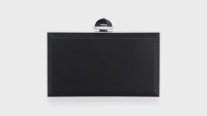 Skylar Satin Handbag in Black