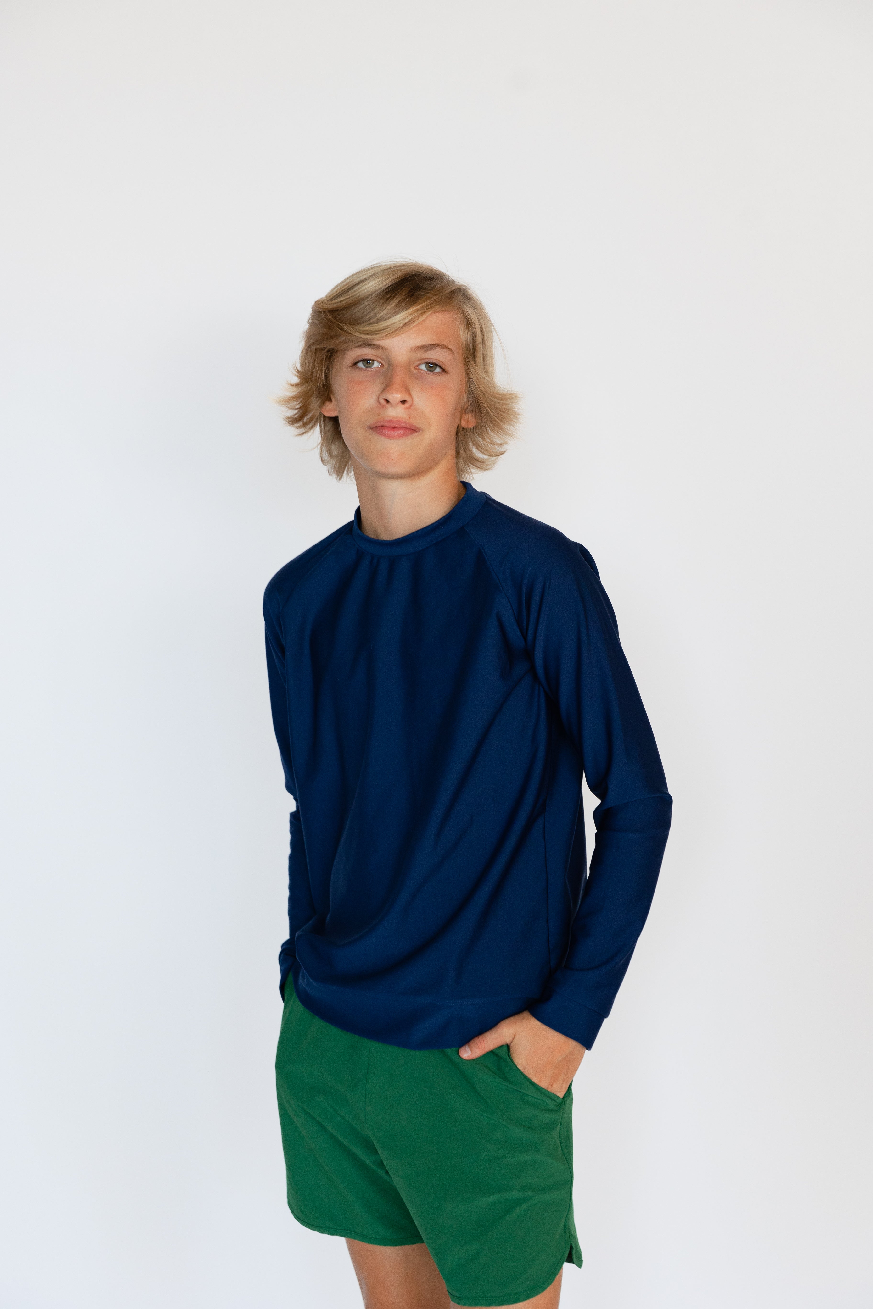 Pullover in Navy