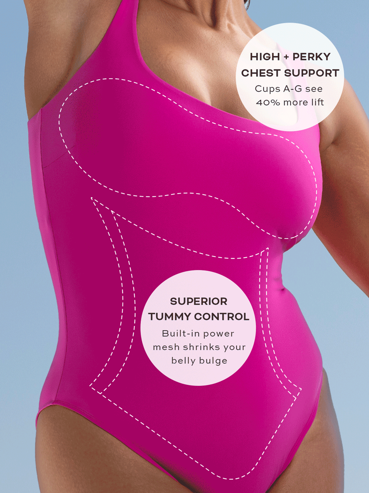DreamSculpt Square Neck Tank in Turquoise