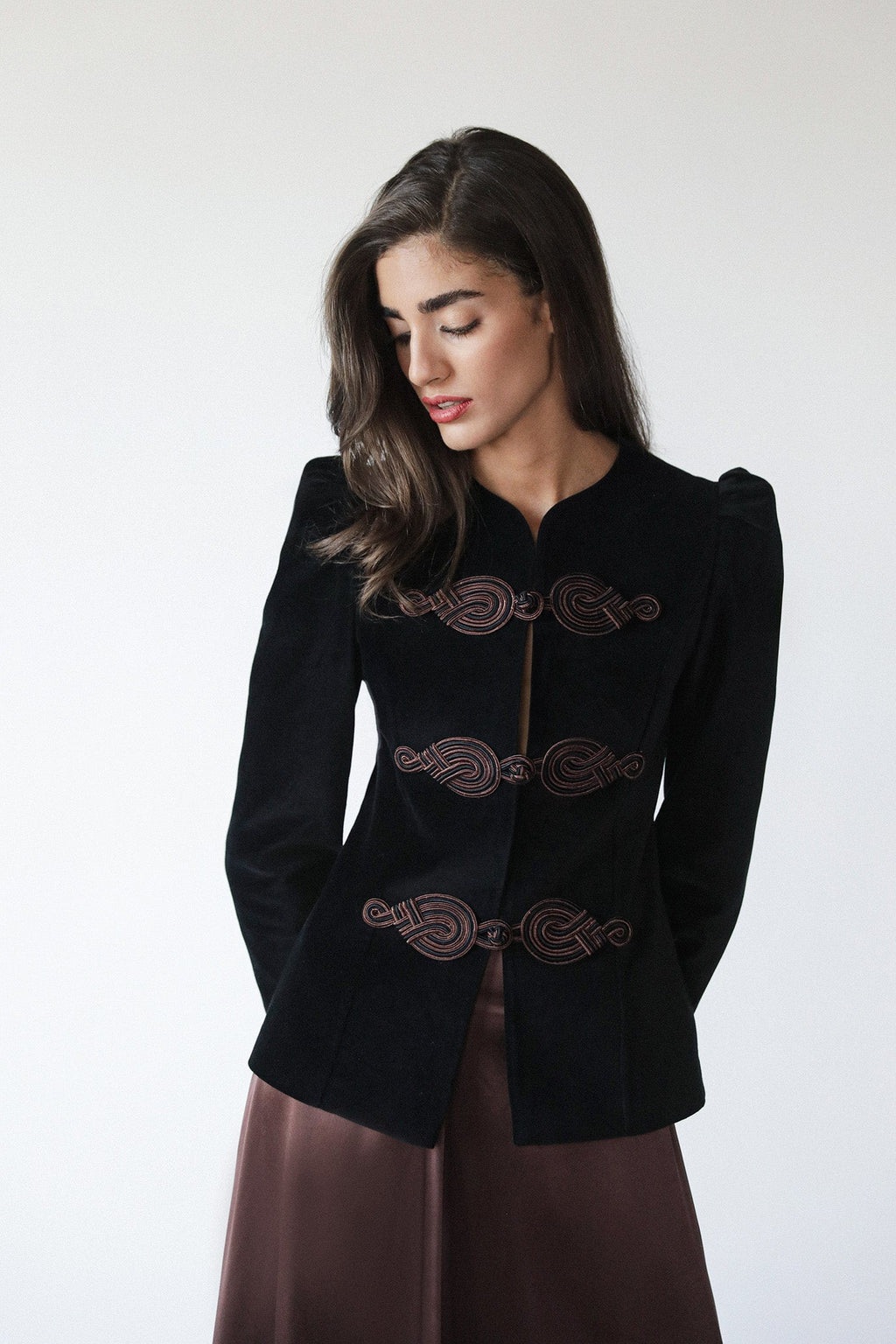 Coco Jacket - Black (PRE-ORDER) Rosewater House 