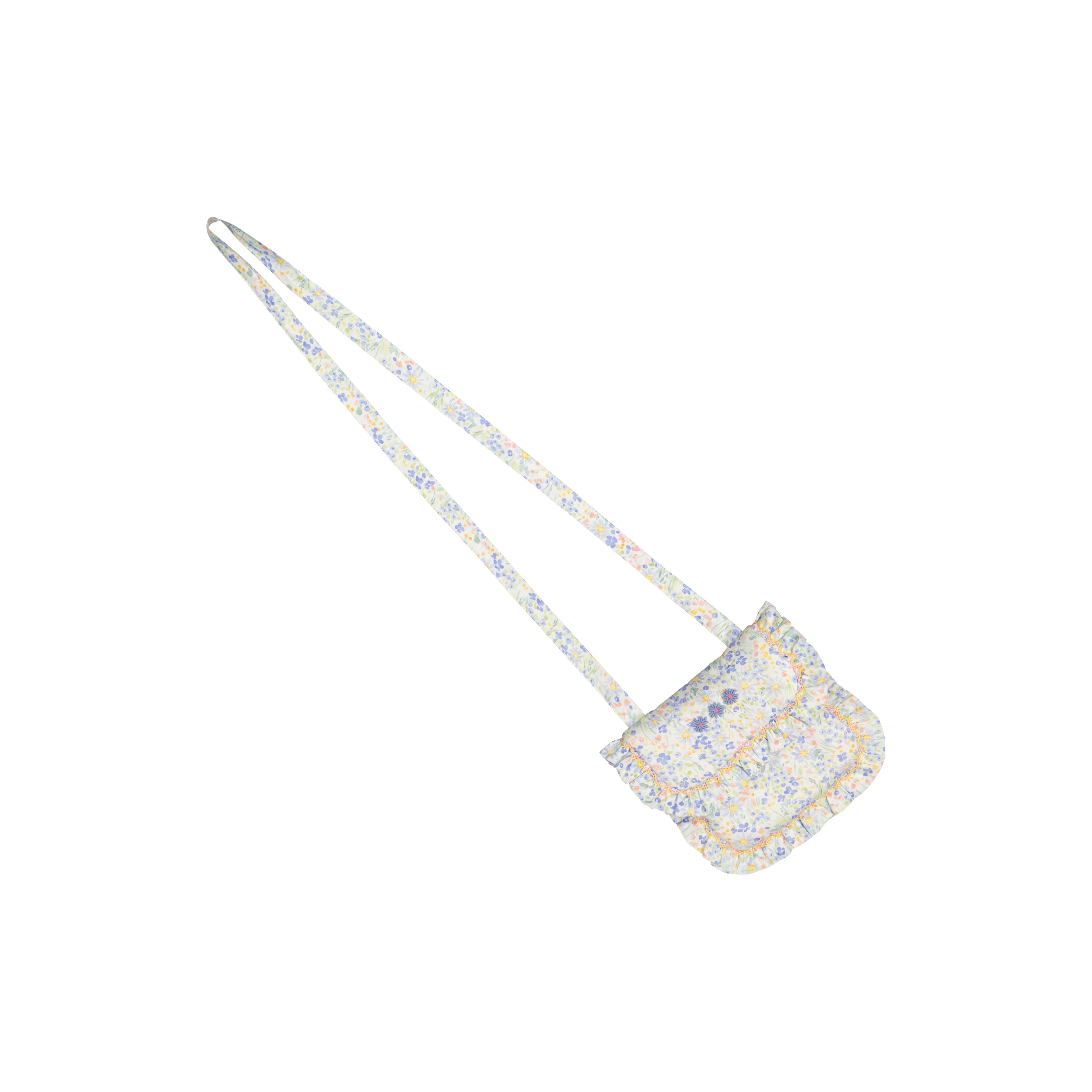 Ondine Floral Blue Purse