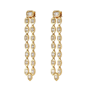 Solaire Alize Drop Earrings - Jewelry - RUCHI New York