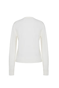 Bird from Patmos Crewneck in Cream